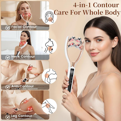 AuraLift™ [4-in-1 Massager Tool For Jawline, Neck, Arm & Legs]