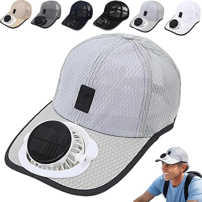 Solar Fan Baseball Hat