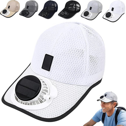 Solar Fan Baseball Hat
