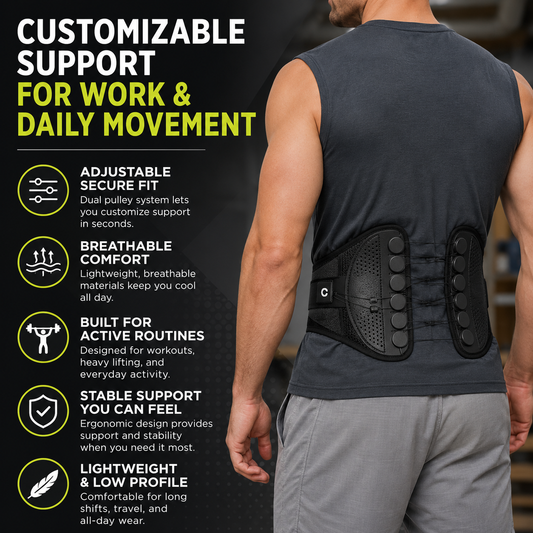Lumbar Support Belt (For Everyday Comfort)