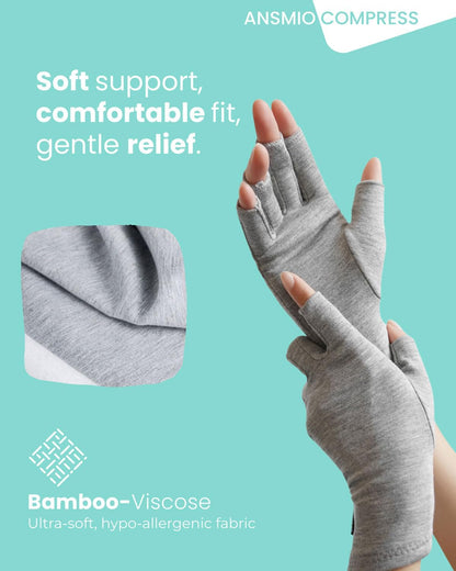 Bamboo Compression Arthritis Gloves